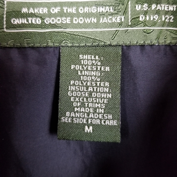 Eddie Bauer Quilted Goose Down Puffer Jacket Faux Fur Collar Pink Women's Medium - Picture 6 of 12